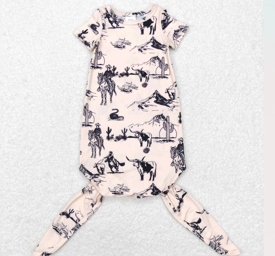 Newborn Western Gown