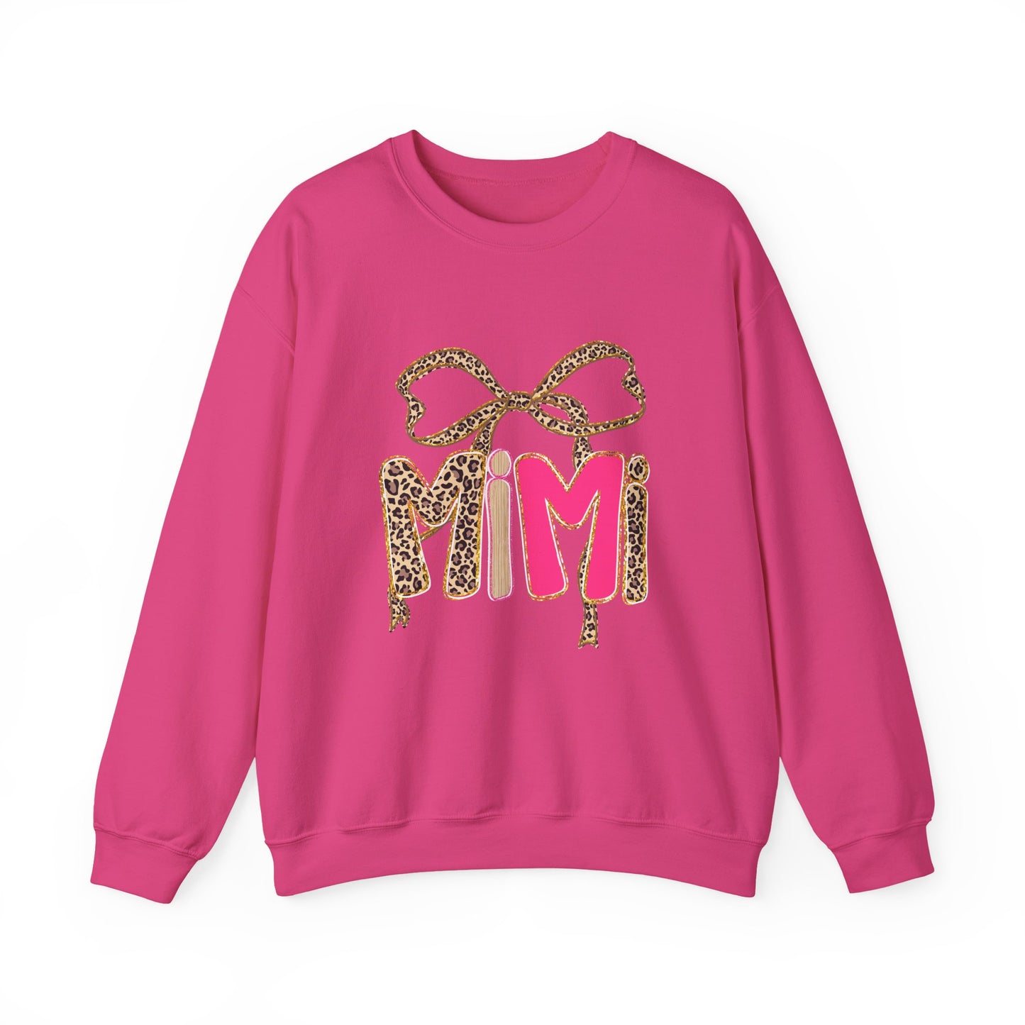 Mimi Neon Leopard Print Sweatshirt