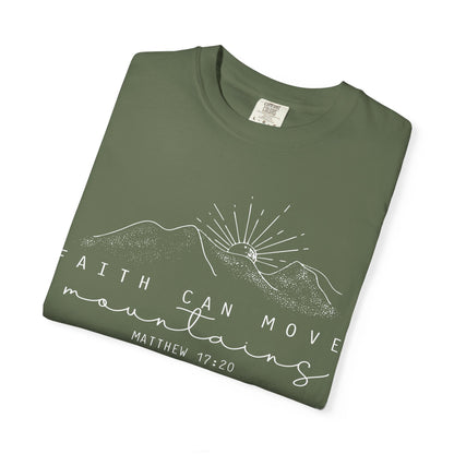 Faith Can Move Mountains Comfort Colors