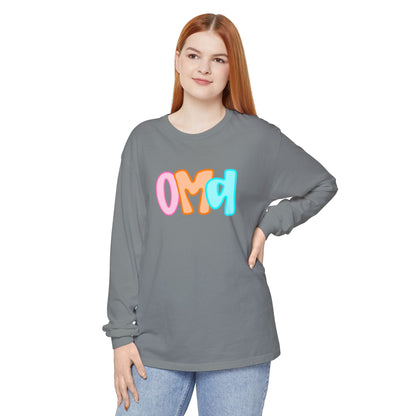 Oma Neon Comfort Colors Long Sleeve