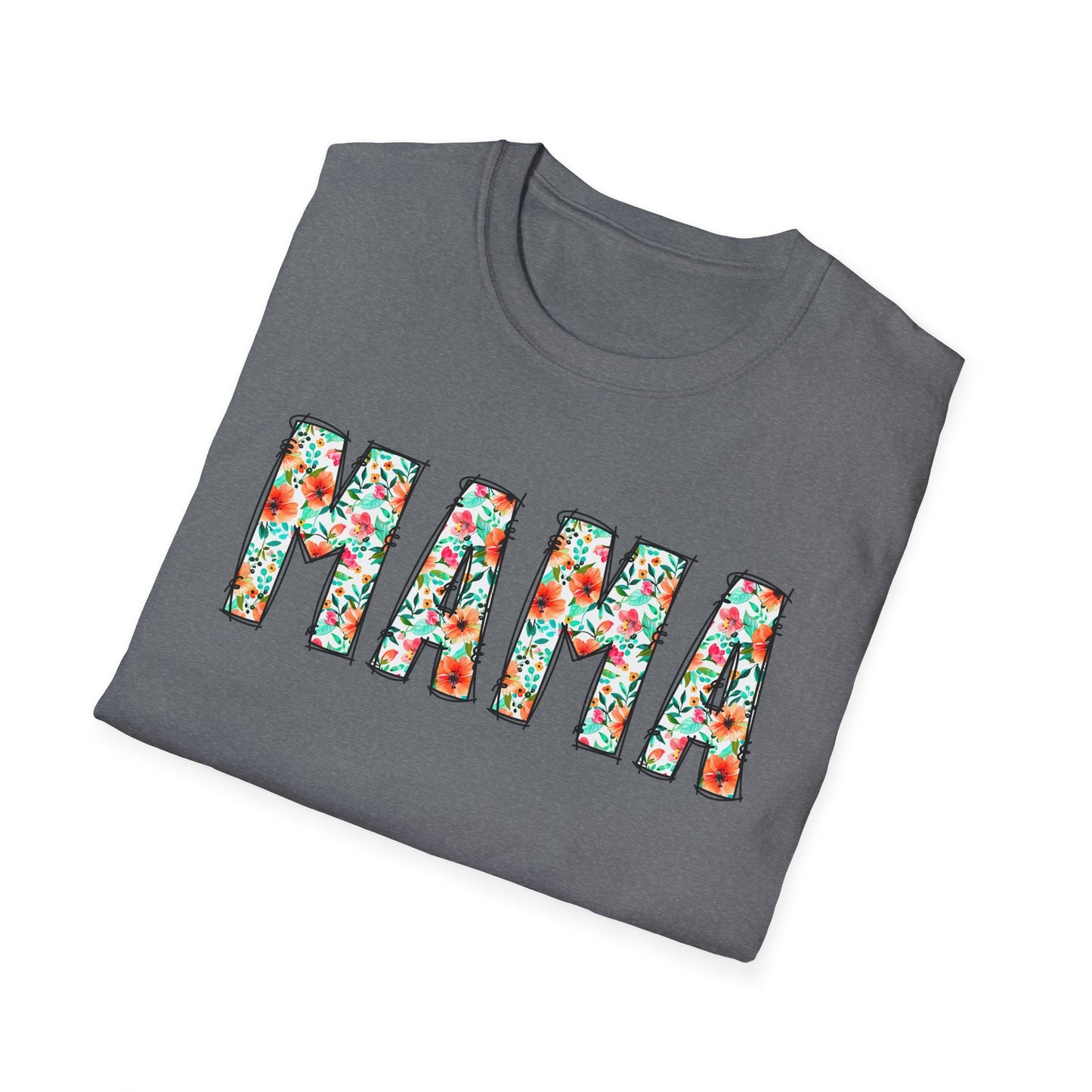 Mama Floral T‑Shirt