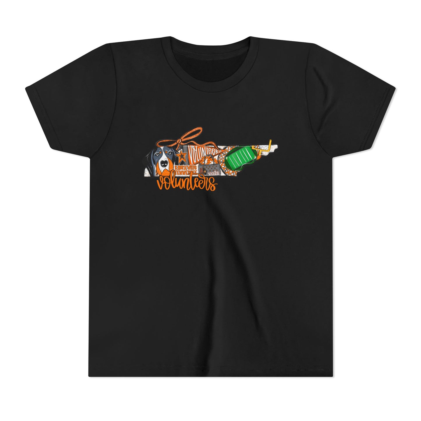 Youth Short Sleeve Tee with Fun Graphic Design, Perfect for Casual Wear, Birthdays, Halloween, Adventures, Every Day