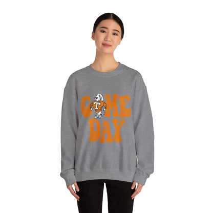 Game Day Sweatshirt, Unisex Crewneck for Sports Fans, Cozy Fall Apparel, Perfect for Tailgating, Gift for Friends