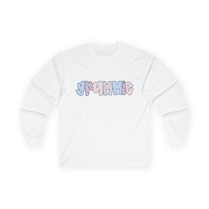 Grammie Pink & Blue Floral Long Sleeve