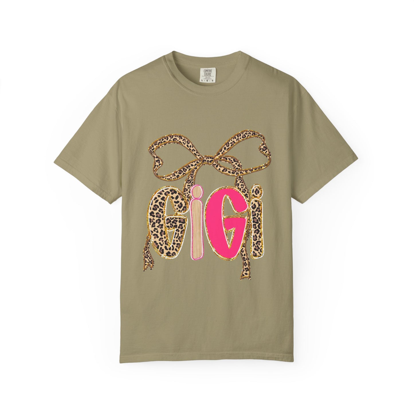 Gigi Neon Leopard Bow T-Shirt