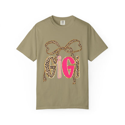 Gigi Neon Leopard Bow T-Shirt