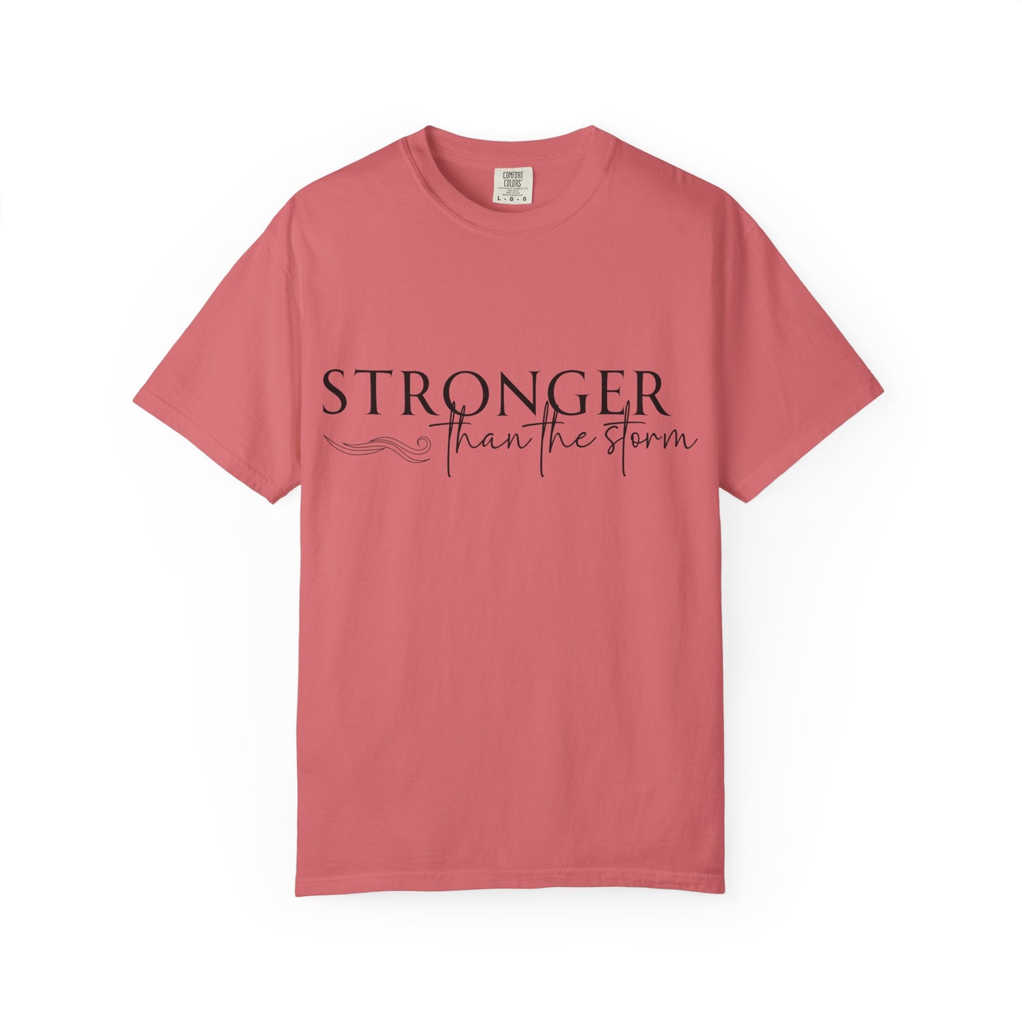 Empowering Garment-Dyed Unisex T-Shirt | Perfect for Every Day, Motivational Gift, Casual Wear, Strength in Adversity