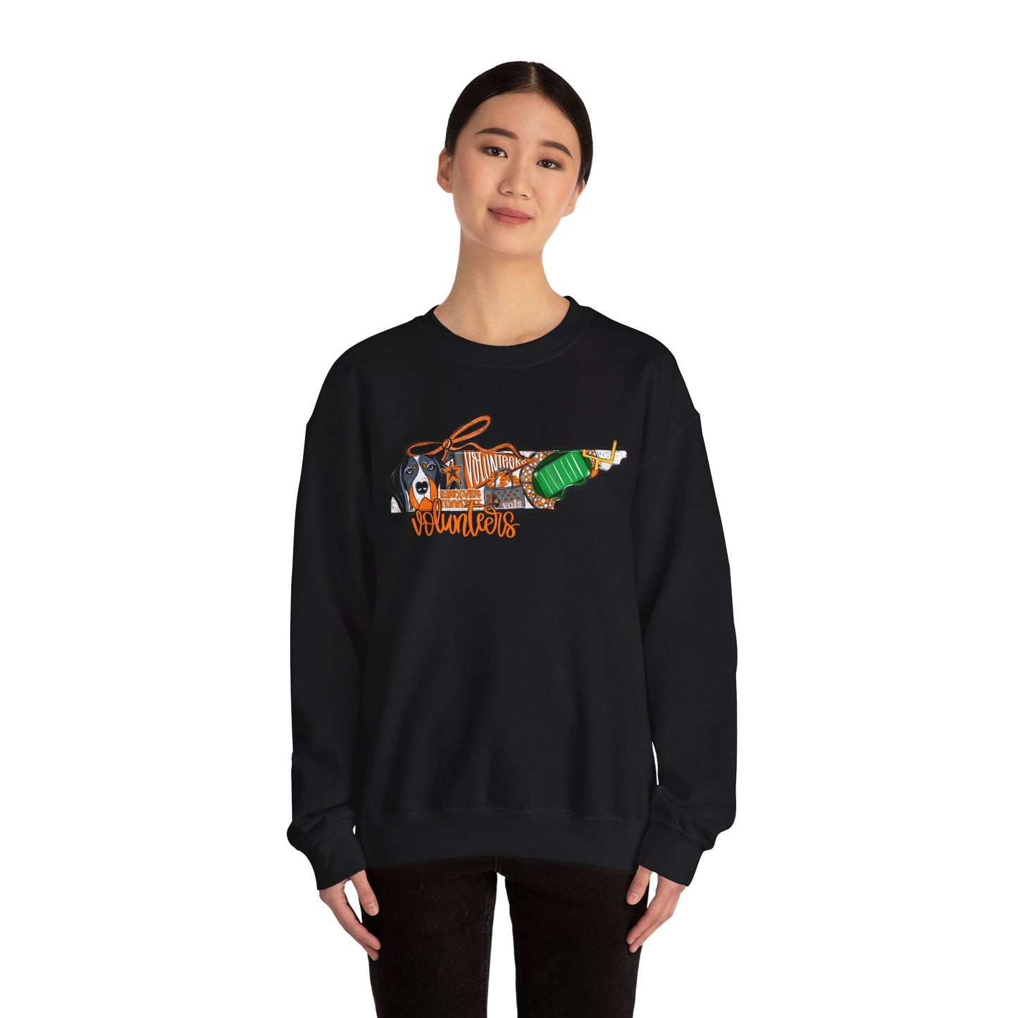 Volunteers Inspired Crewneck Sweatshirt - Cozy Gift for Animal Lovers, Perfect for Fall, Dog Lover's Apparel, Eco-Friendly Fashion, [...]