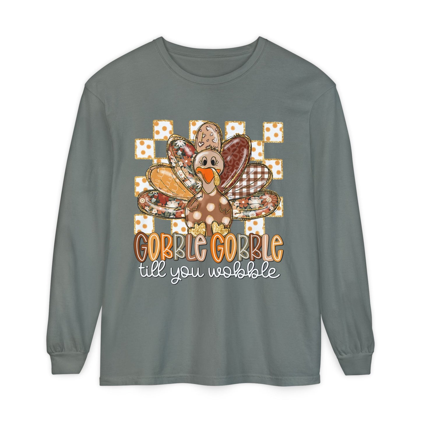 Thanksgiving Turkey Long Sleeve Tee
