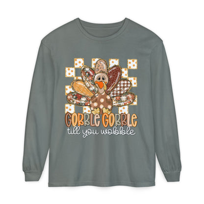 Thanksgiving Turkey Long Sleeve Tee