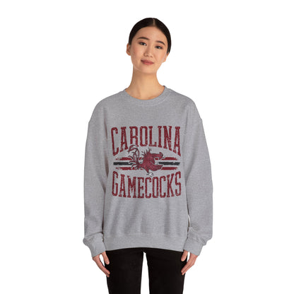 Gamecocks Spirit Sweatshirt - Cozy Unisex Crewneck for Sports Fans, College Apparel, Game Day Outfit, Holiday Gift, Casual Wear