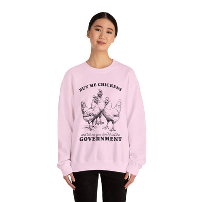 Charming Statement Sweatshirt: 'Buy Me Chickens' Style, Cozy Gift for Chicken Lovers, Fun Agriculture Apparel, Perfect for Farmhouse [...]