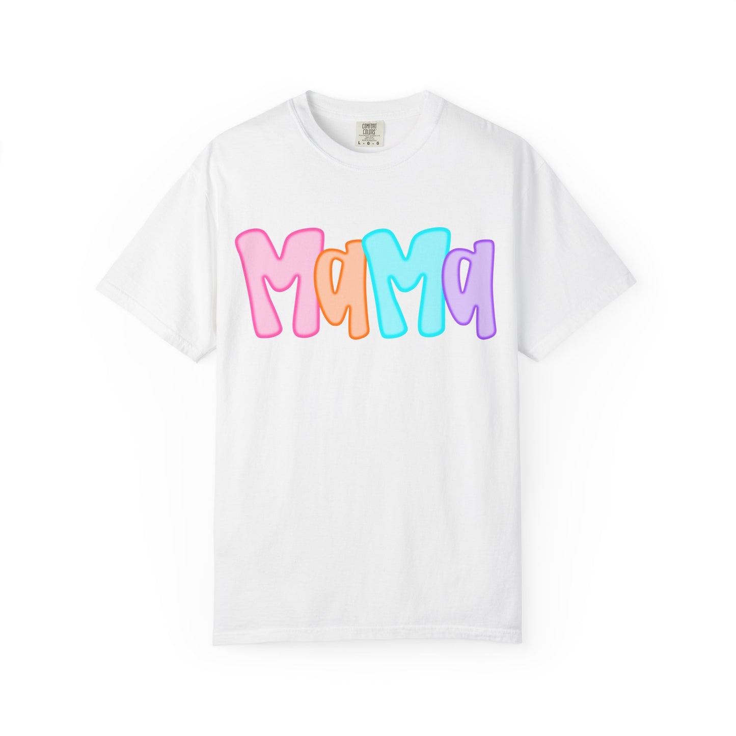 Mama Neon Comfort Colors Tee