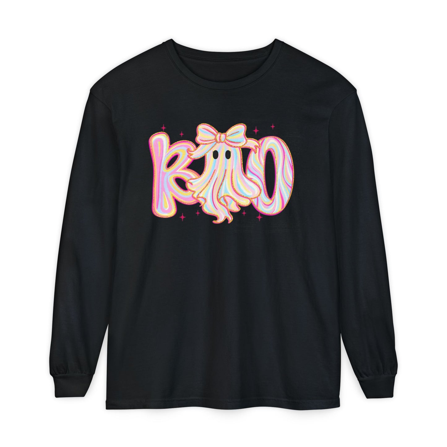 Unisex Garment-dyed Long Sleeve T-Shirt