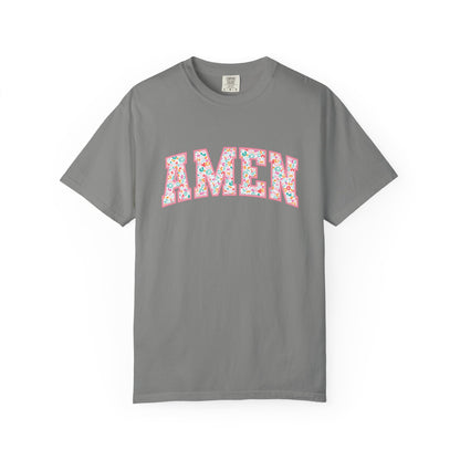 Amen Floral T-Shirt — Vintage Collegiate Graphic Tee