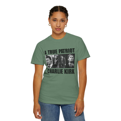 Patriotic Graphic Tee - A True Patriot, Charlie Kirk Shirt, Unisex Casual Wear, Gift for Conservatives, Election Day Apparel, Freedom [...]