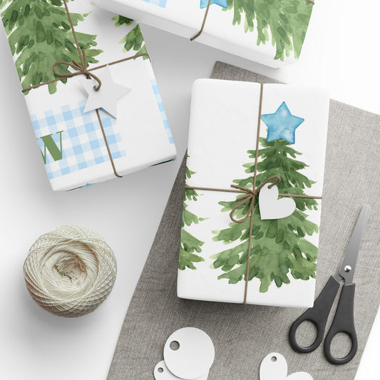 Boys Christmas Wrapping Paper