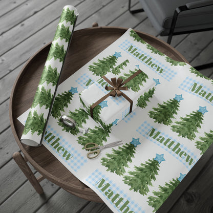 Boys Christmas Wrapping Paper
