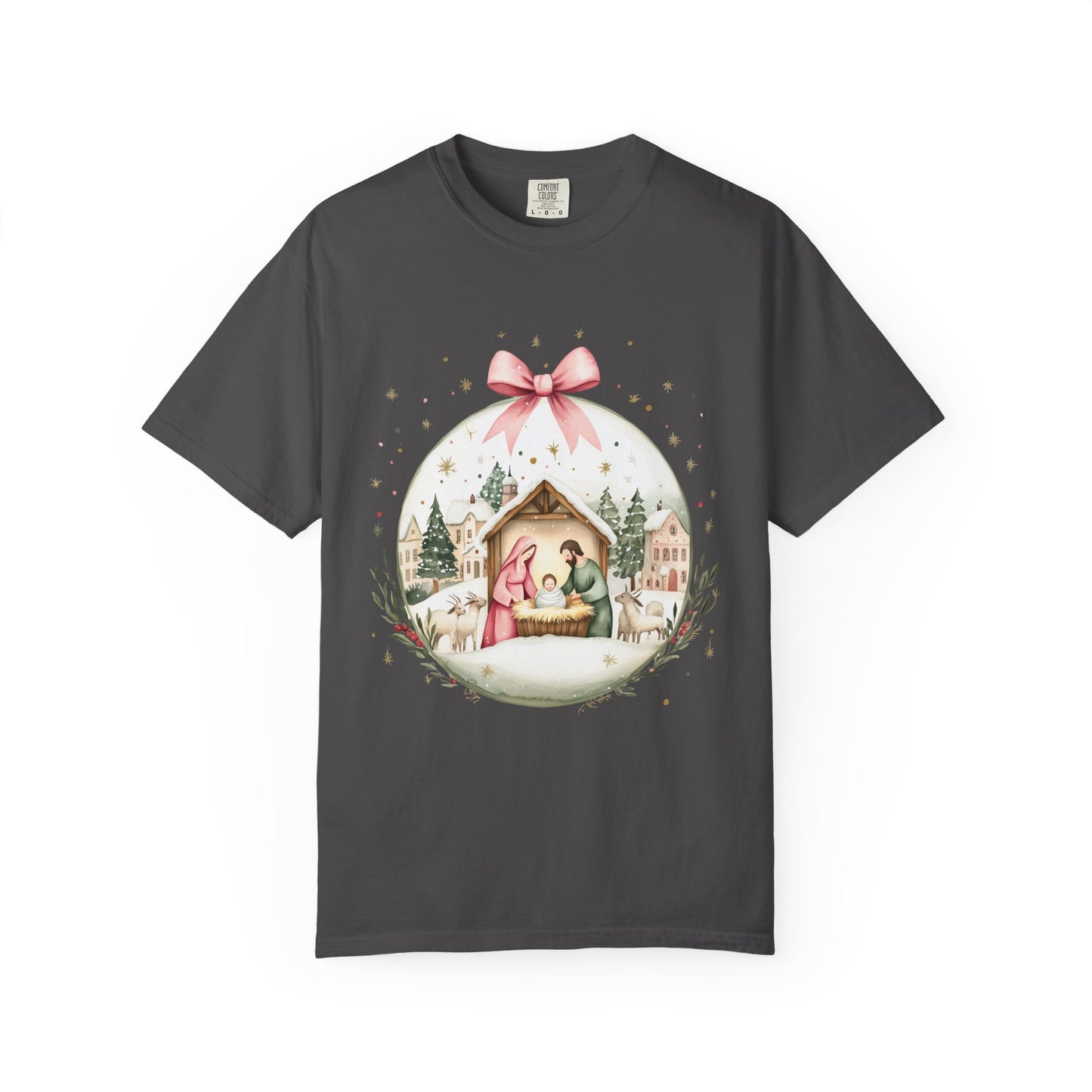 Christmas Nativity Comfort Colors T-Shirt