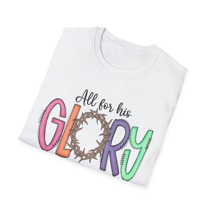 Colorful Faith T-Shirt | Unisex Softstyle Tee | Religious Apparel | Gifts for Men & Women | Inspirational Shirt | Casual Wear