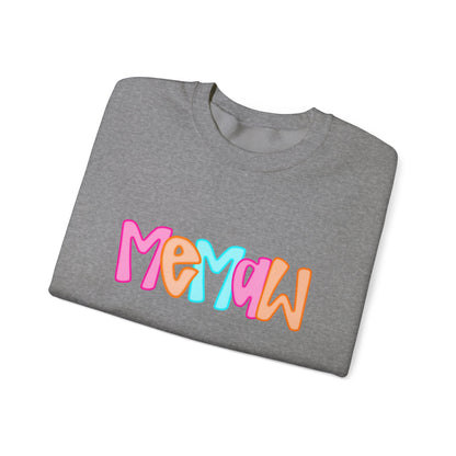 Memaw Neon Gildan Crewneck