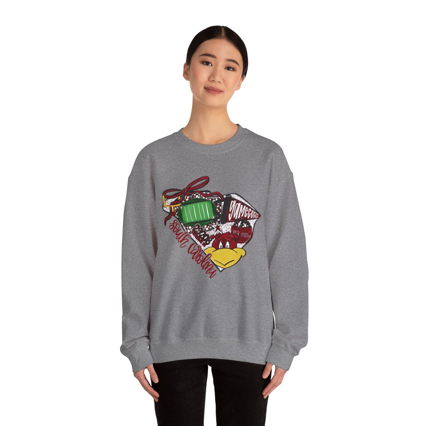 Festive Crewneck Sweatshirt - Cozy Holiday Wear, Unisex Sweatshirt, Perfect Gift for Christmas, Winter Fashion, Comfortable Layering