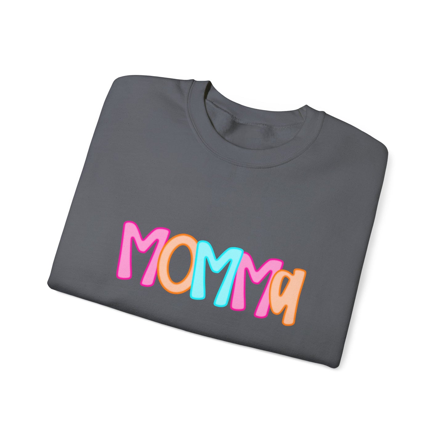 Momma Neon Gildan Crewneck