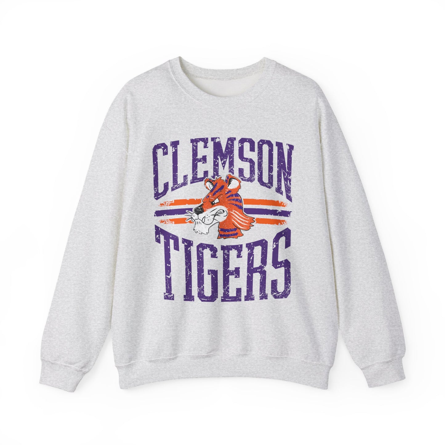 Clemson Tigers Crewneck Sweatshirt - Unisex Sweatshirt for Game Day, College Apparel, Sports Fan, Gift Idea, Casual Wear