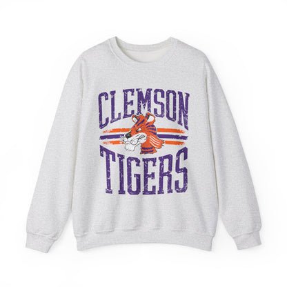 Clemson Tigers Crewneck Sweatshirt - Unisex Sweatshirt for Game Day, College Apparel, Sports Fan, Gift Idea, Casual Wear