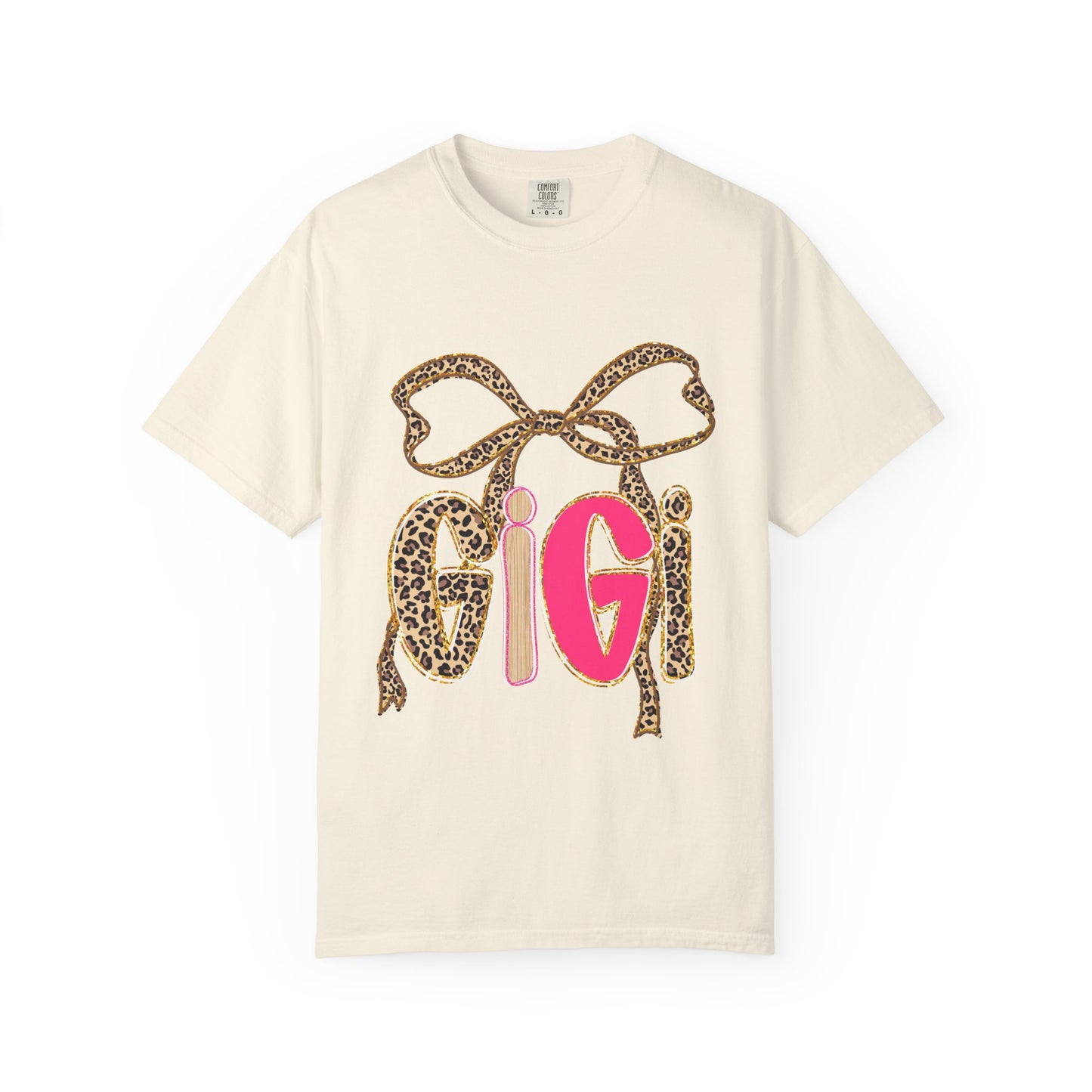 Gigi Neon Leopard Bow T-Shirt