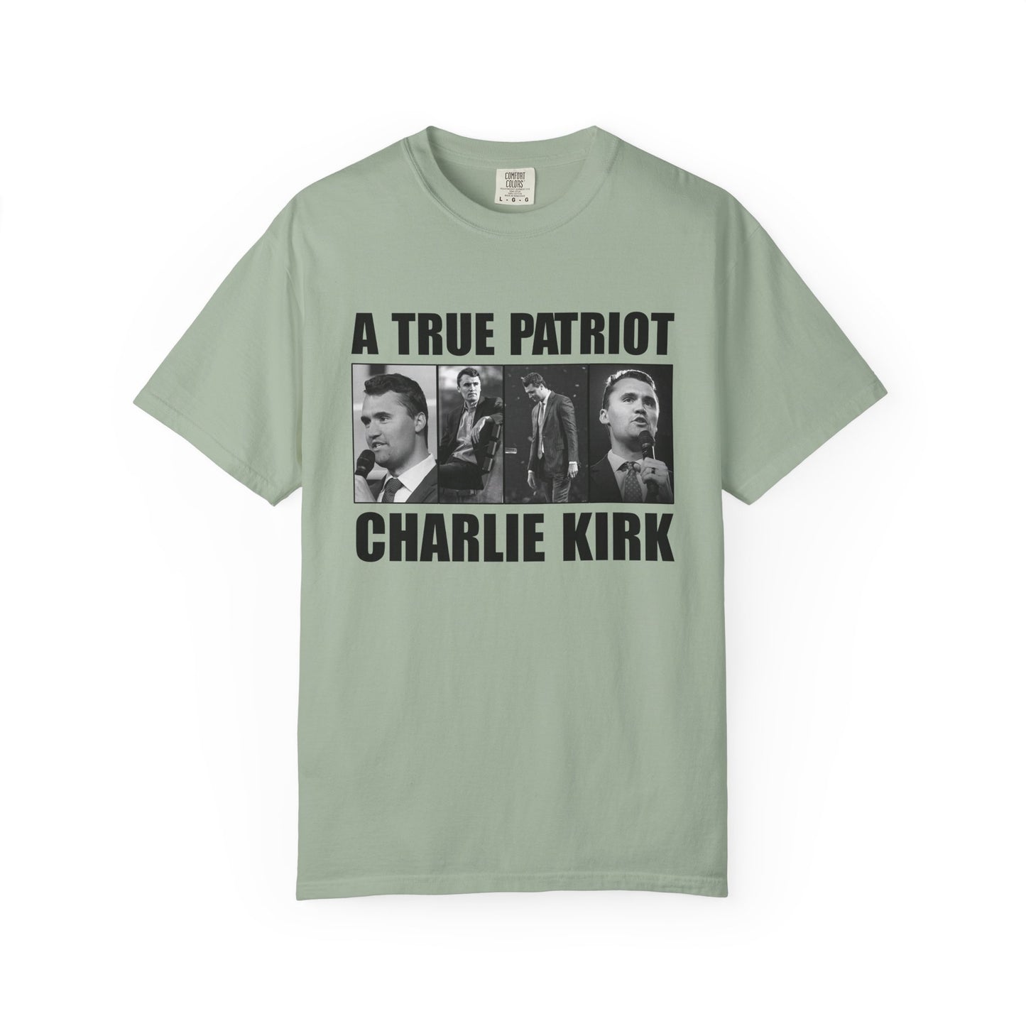 Patriotic Graphic Tee - A True Patriot, Charlie Kirk Shirt, Unisex Casual Wear, Gift for Conservatives, Election Day Apparel, Freedom [...]
