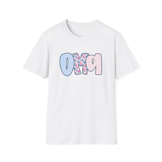 Oma Blue and Pink Floral