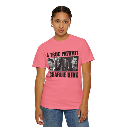 Patriotic Graphic Tee - A True Patriot, Charlie Kirk Shirt, Unisex Casual Wear, Gift for Conservatives, Election Day Apparel, Freedom [...]