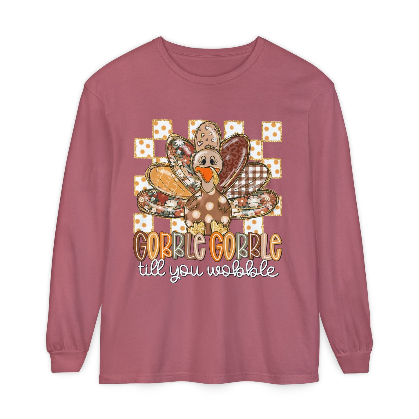 Thanksgiving Turkey Long Sleeve Tee