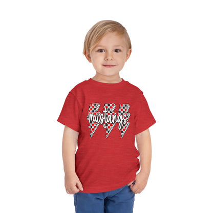 Mustang Lightning Toddler Tee - Fun Kids Wear, Perfect for Birthdays, Family Gatherings, Playdates, and Everyday Adventures