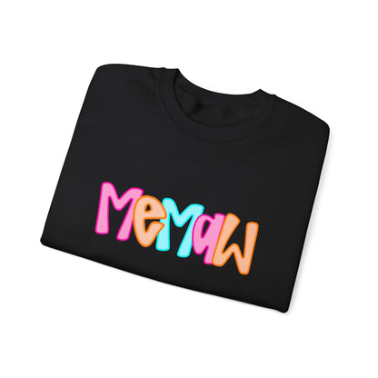 Memaw Neon Gildan Crewneck