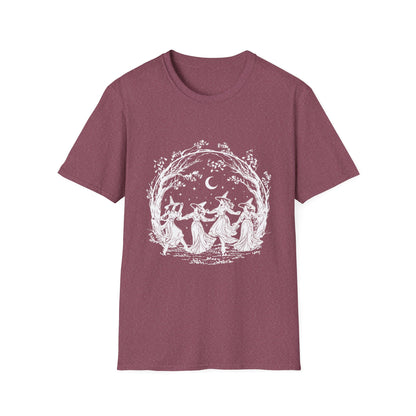 Enchanted Forest T-Shirt, Nature Lover Shirt, Bohemian Graphic Tee, Witchy Style Top, Gift for Magical Occasions