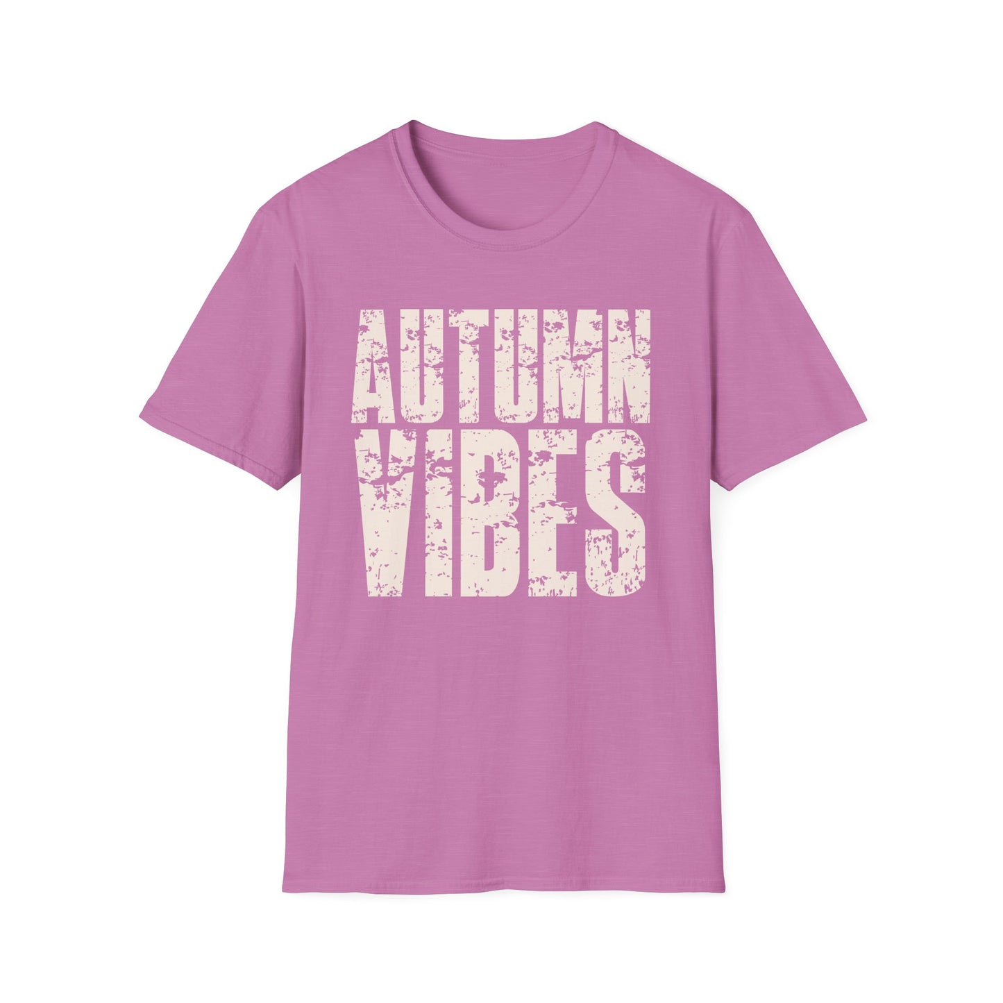 Autumn Vibes Gildan Softstyle T-Shirt | Cozy Fall Tee, Seasonal Fashion, Casual Wear, Gift for Her, Nature Lover's Apparel