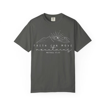 Faith Can Move Mountains Comfort Colors