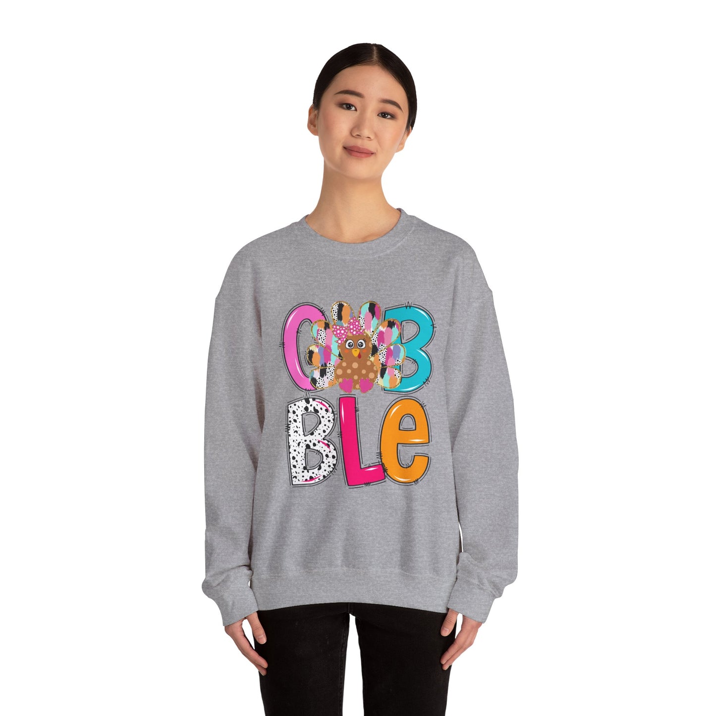Colorful GOBBLE Sweatshirt