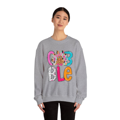 Colorful GOBBLE Sweatshirt