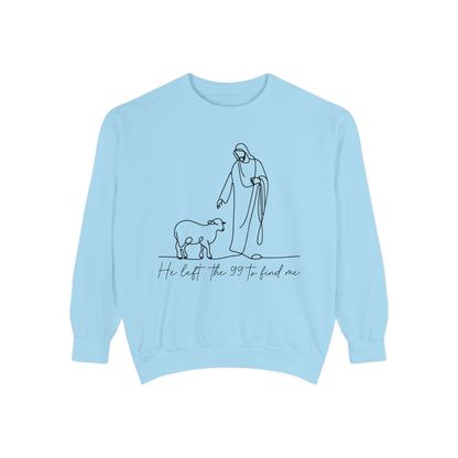 He Left the 99 to Find Me Crewneck