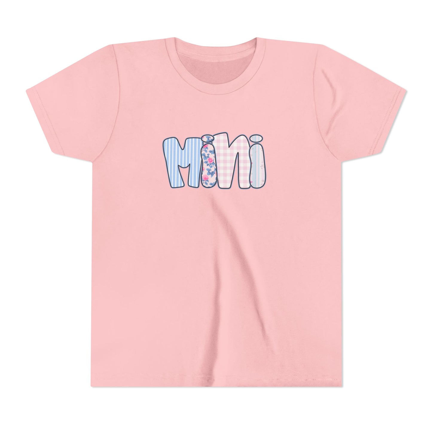Youth Mini Pink & Blue Floral T-Shirt
