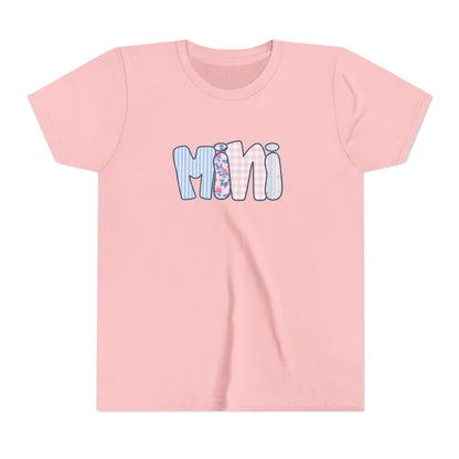 Youth Mini Pink & Blue Floral T-Shirt