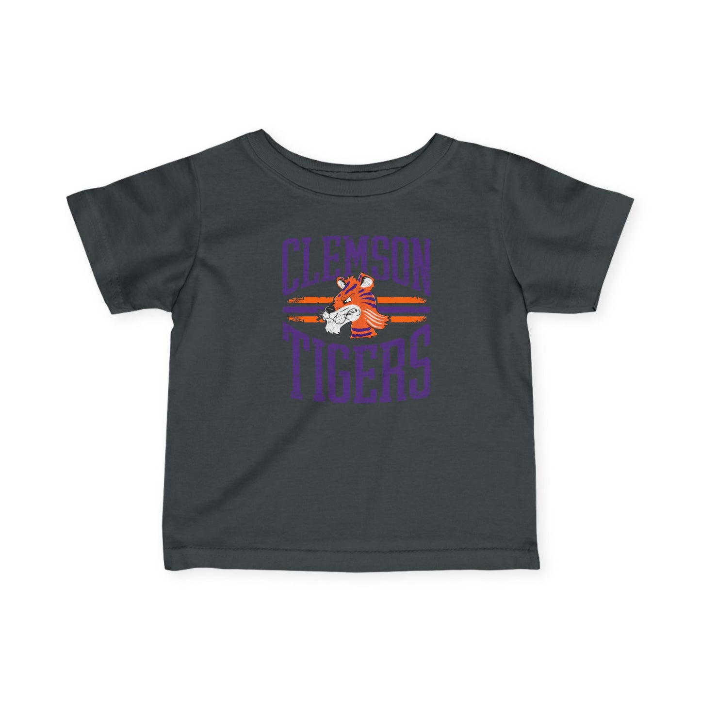 Clemson Tigers Infant Tee - Cute Baby Shirt, Kids' Apparel, College Merchandise, Baby Shower Gift, Toddler Clothing
