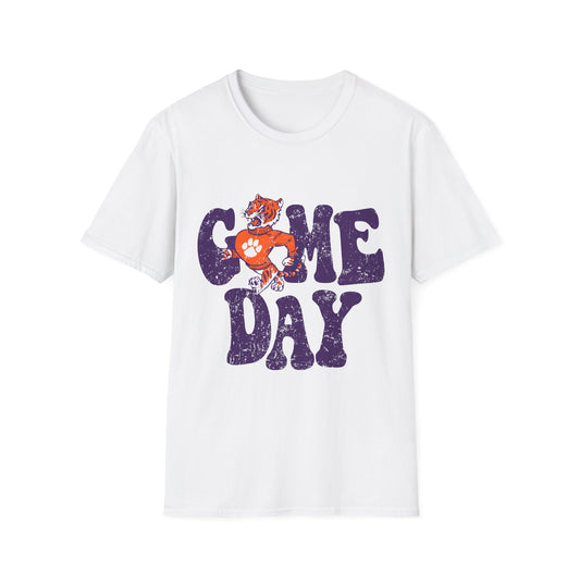 Game Day T-Shirt for Fans, Unisex Softstyle Tee, Sportswear, Tailgate Shirt, College Football Shirt