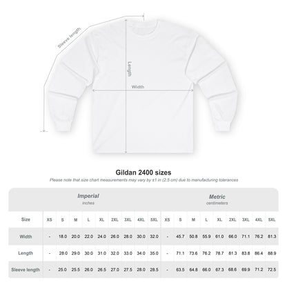 His Way Gildan Long Sleeve Tee