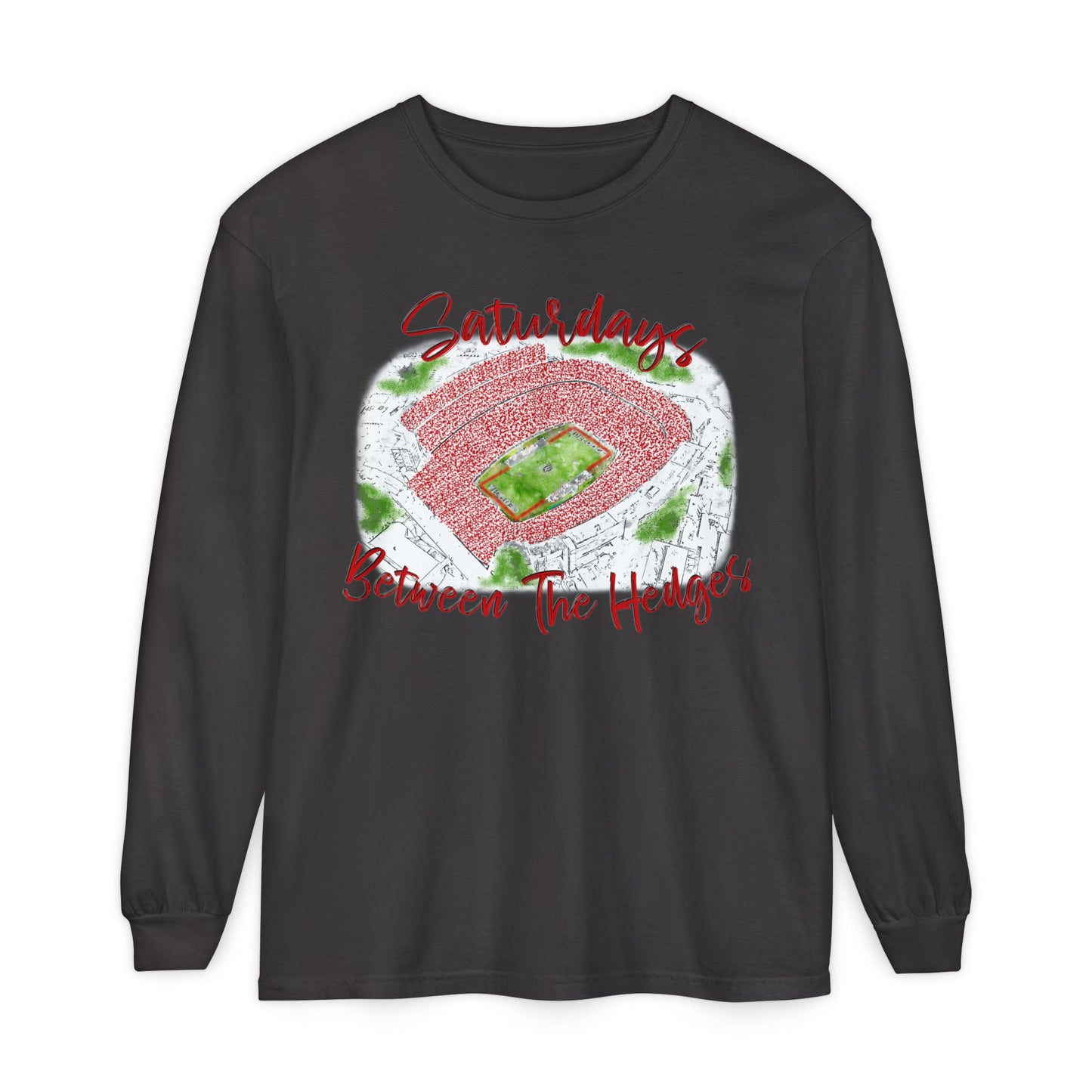 Unisex Garment-dyed Long Sleeve T-Shirt