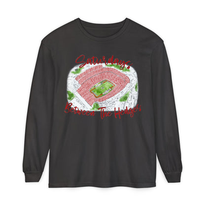 Unisex Garment-dyed Long Sleeve T-Shirt