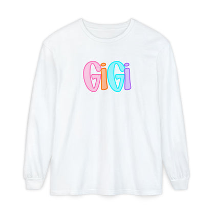 Gigi Neon Comfort Colors Long Sleeve